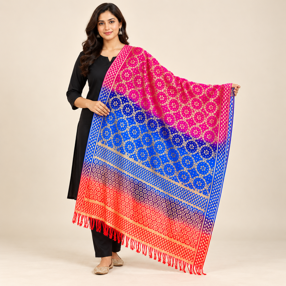 Rasmalai Multi 1 Dupatta