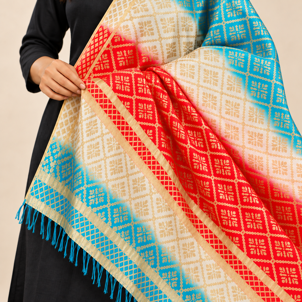Rasmalai Multi 2 Dupatta