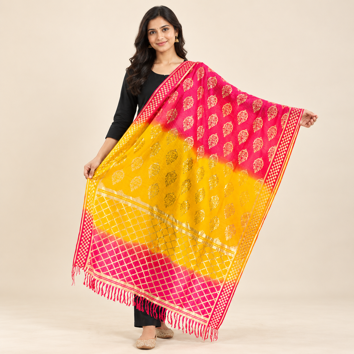 Rasmalai Multi 1 Dupatta